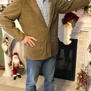 Orvis Leather Sporting Jacket